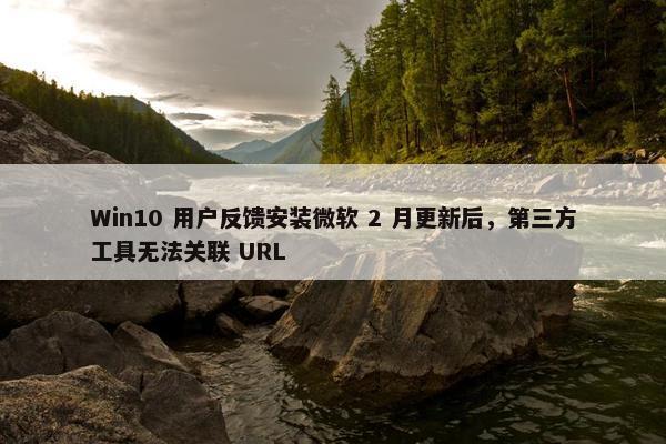 Win10 用户反馈安装微软 2 月更新后，第三方工具无法关联 URL