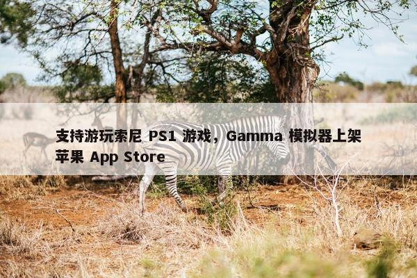 支持游玩索尼 PS1 游戏，Gamma 模拟器上架苹果 App Store